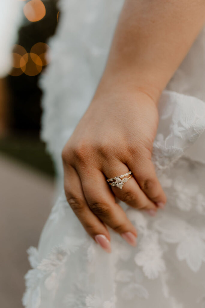 Wedding Ring Close Up